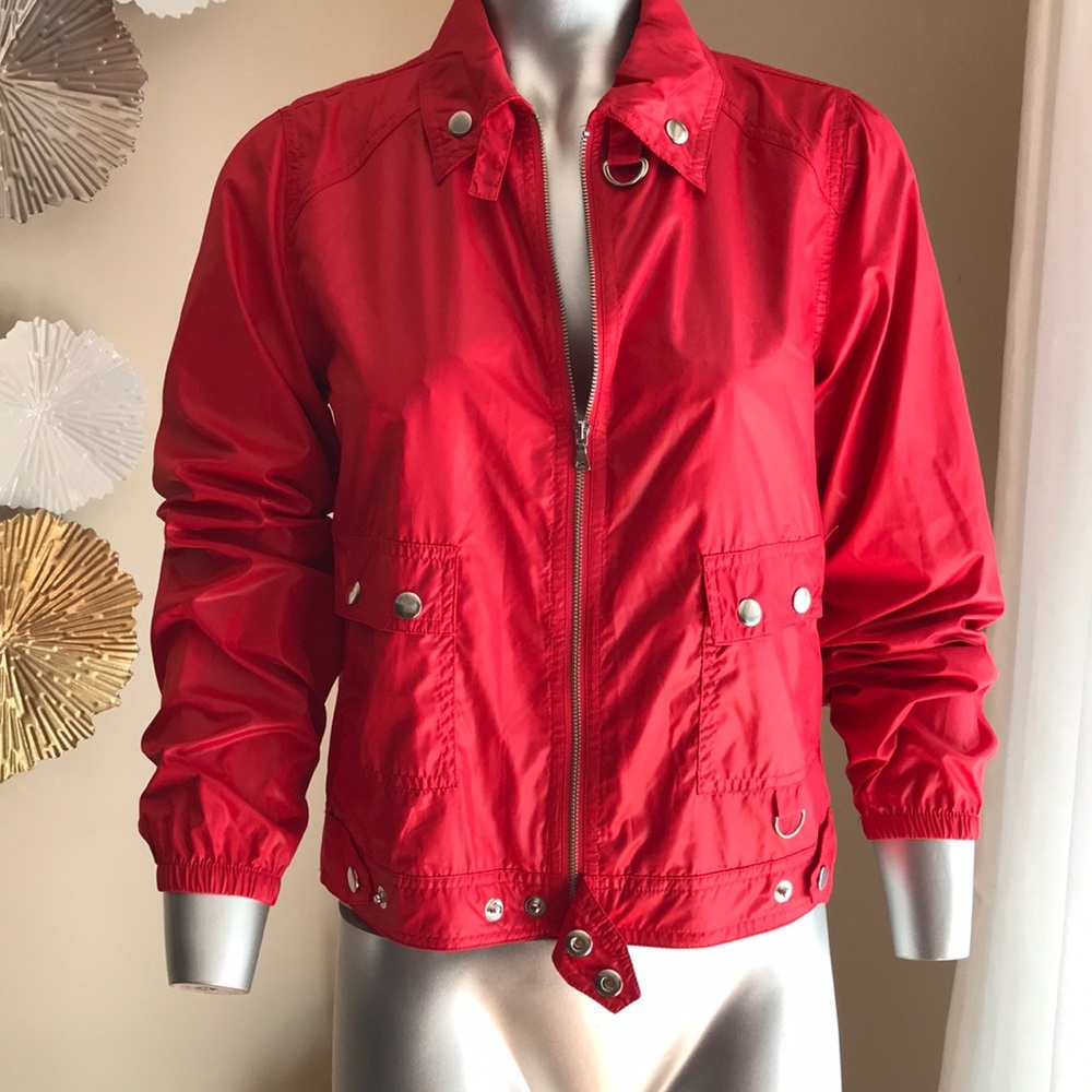Red jacket